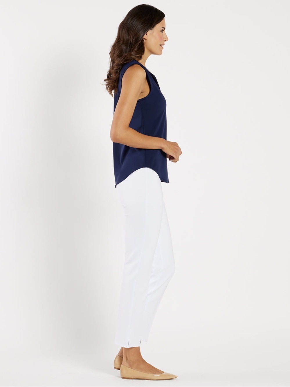 Jude Connally Navy Blue Ali Top Jude Cloth XS NWT - Picture 3 of 6